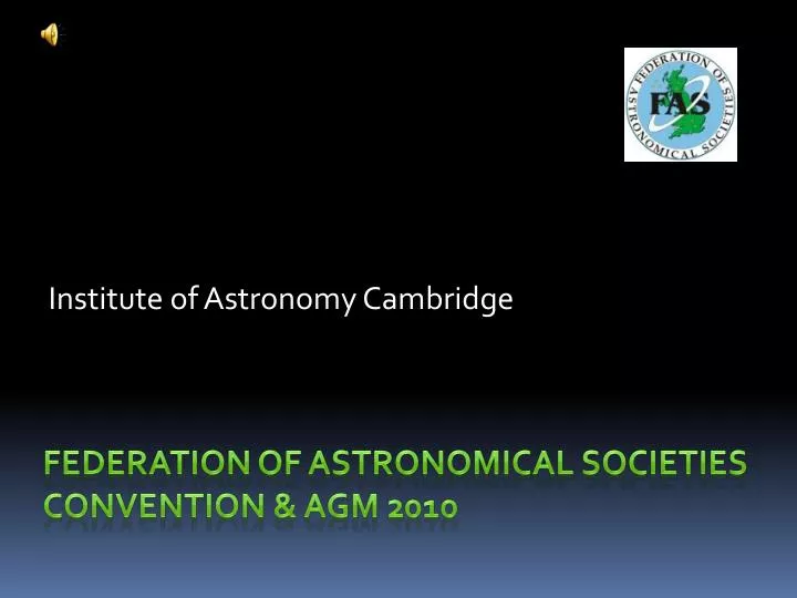 institute of astronomy cambridge