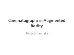 Cinematography in Augmented Reality