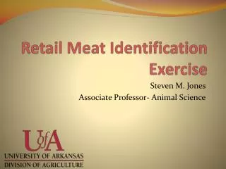 Retail Meat Identification Exercise