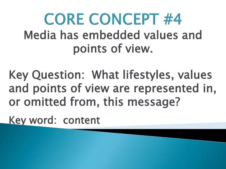core concept 4