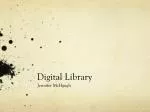 Digital Library - slide 1