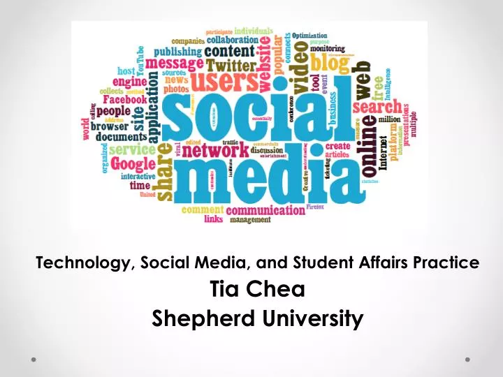 technology social media and student affairs practice tia chea shepherd university