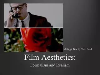 Film Aesthetics: