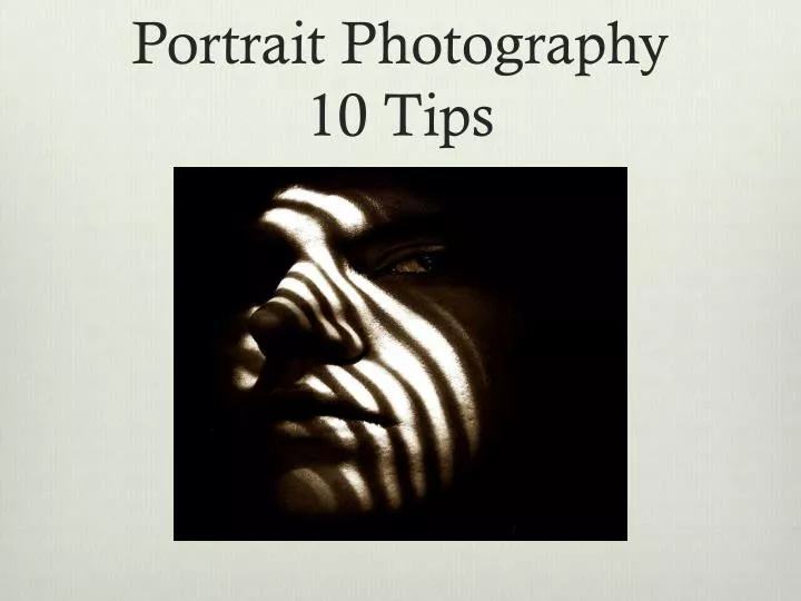 portrait photography 10 tips
