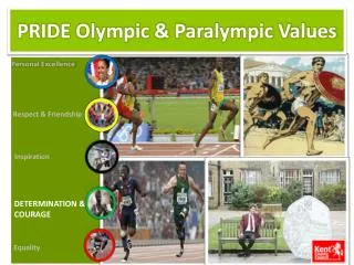 PRIDE Olympic &amp; Paralympic Values