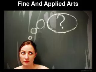 Fine And Applied Arts