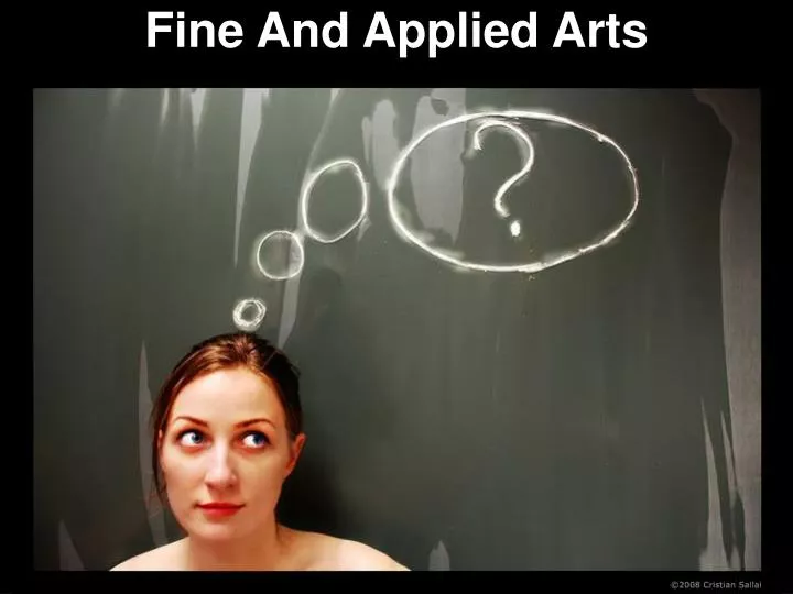 fine and applied arts