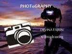 Comprehensive Overview of Photography and Camera Types - slide 1