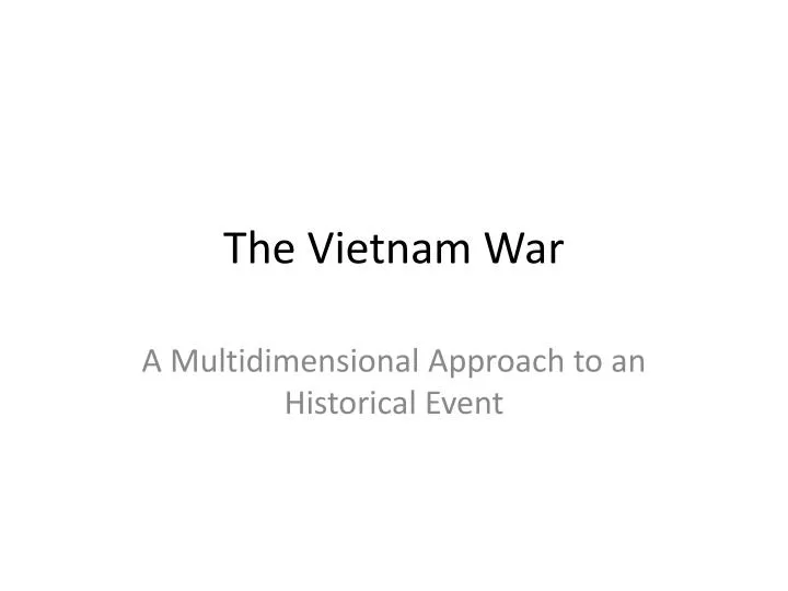 the vietnam war