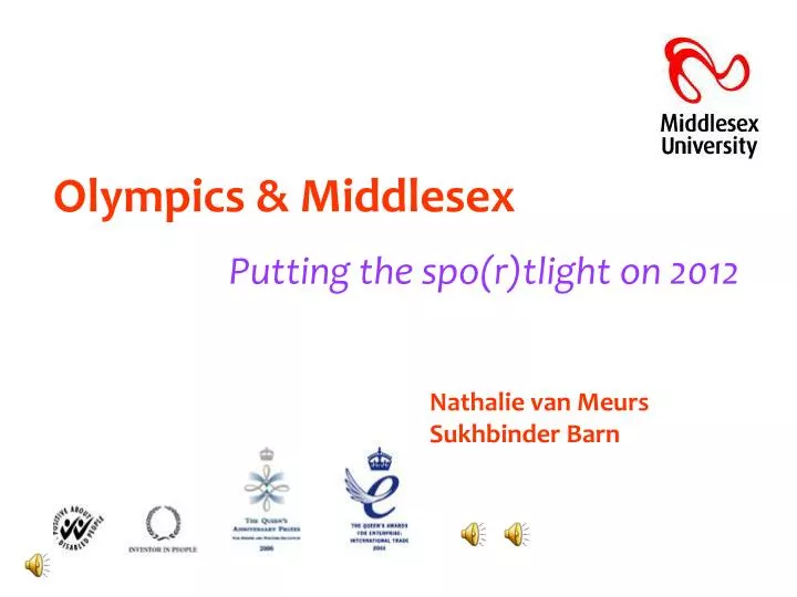 olympics middlesex