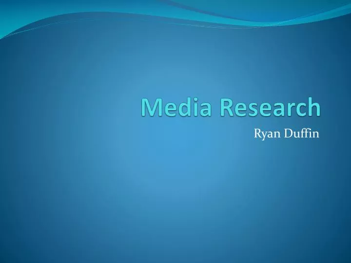 media research