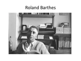 Roland Barthes