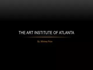 The Art Institute of Atlanta