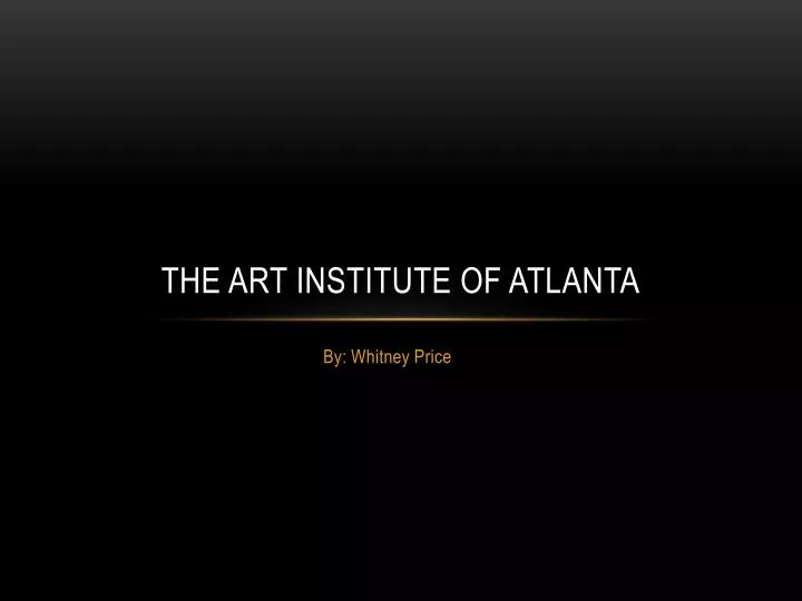 the art institute of atlanta