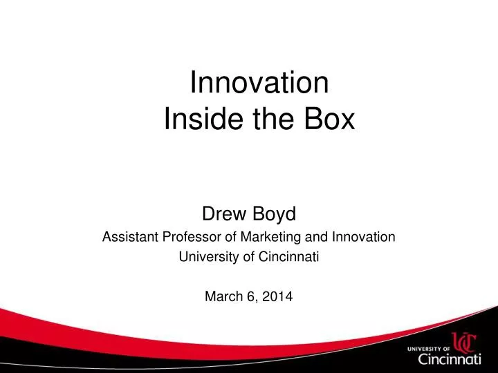innovation inside the box