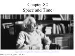 Chapter S2 Space and Time - slide 1