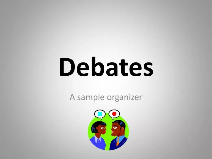 debates