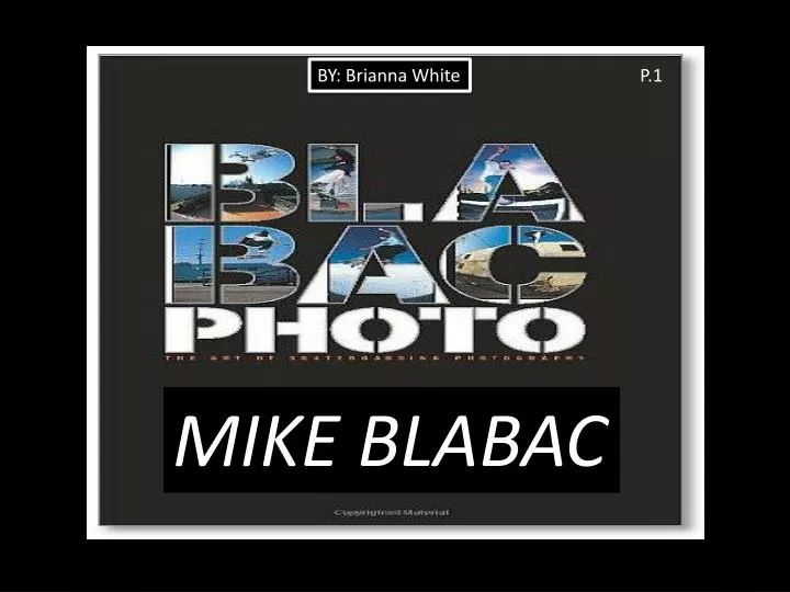 mike blabac