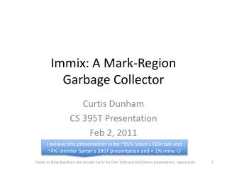 Immix: A Mark-Region Garbage Collector