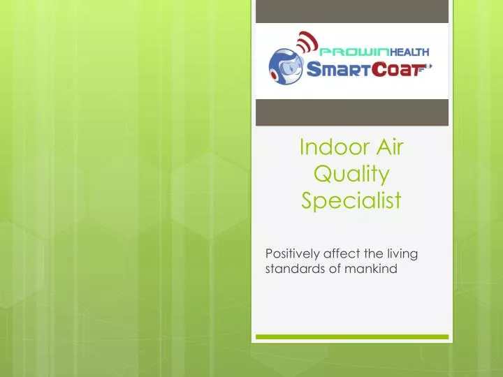 indoor air quality specialist