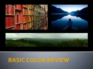 BASIC COLOR REVIEW