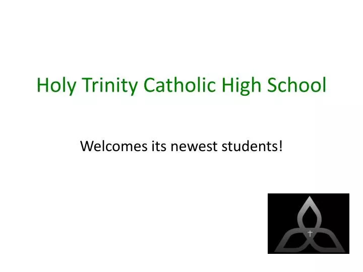 holy trinity catholic high school