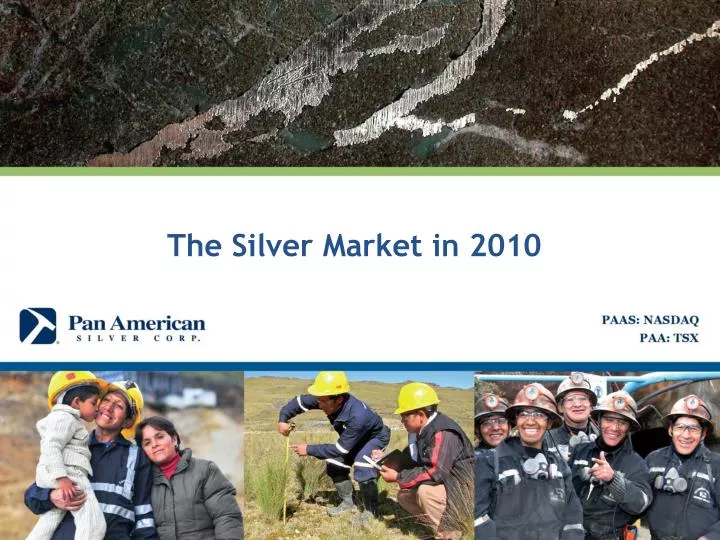 the silver market in 2010