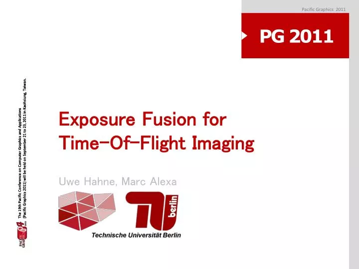 exposure fusion for time of flight imaging