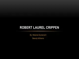 Robert Laurel Crippen