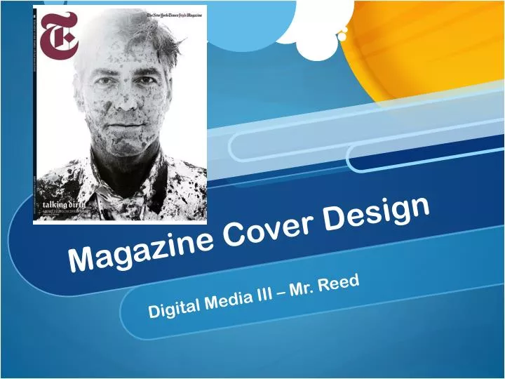 magazine cover design