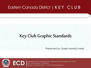 Key Club Graphic Standards