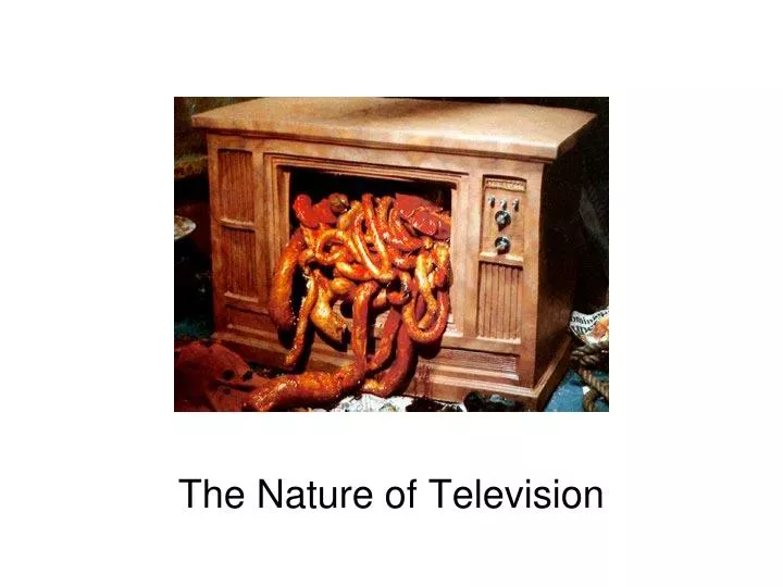 the nature of television