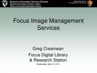 Focus Image Management Services