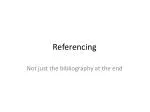 Referencing - slide 1