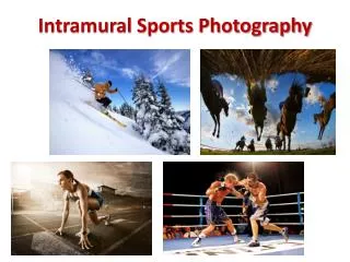 Intramural Sports Photography