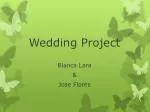 Wedding Project - slide 1