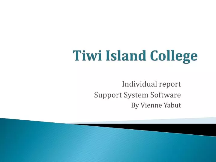 tiwi island college