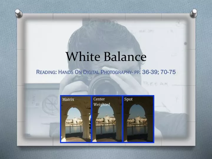 white balance