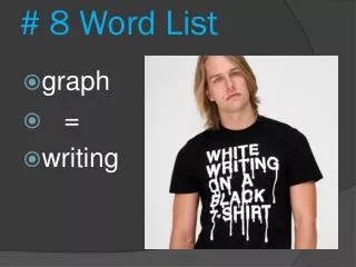 # 8 Word List