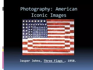 Photography: American Iconic Images