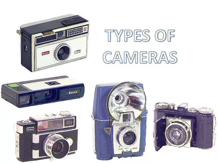 types of cameras
