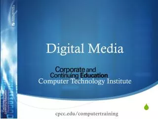 Digital Media