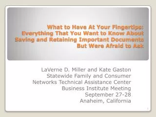 What to Have At Your Fingertips: Everything That You Want to Know About Saving and Retaining Important Documents But Wer