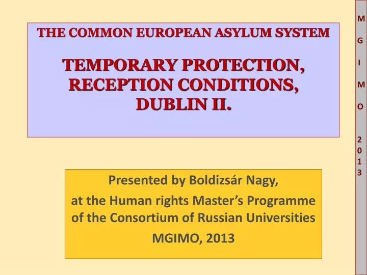 the common european asylum system temporary protection reception conditions dublin ii