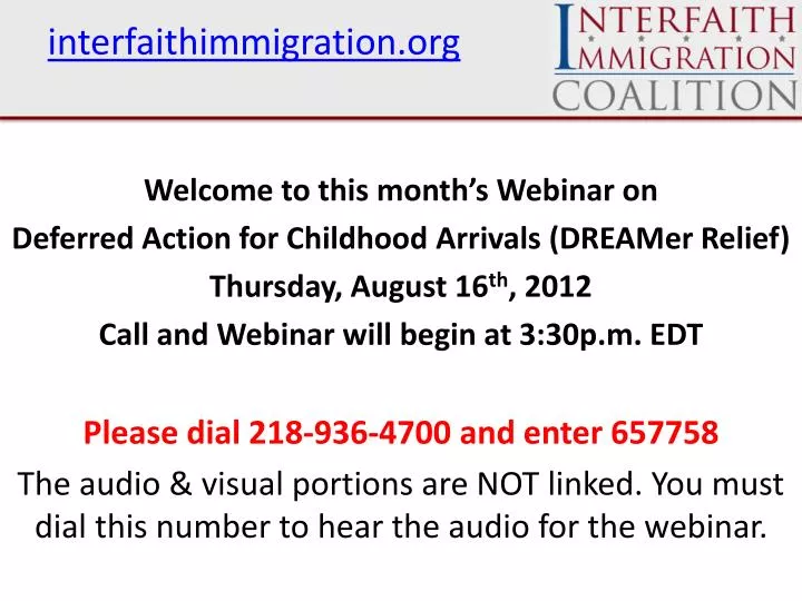 interfaithimmigration org