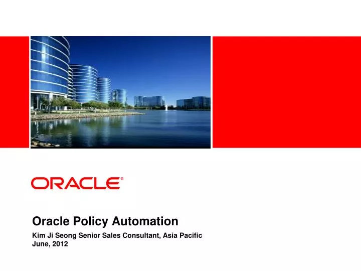 oracle policy automation