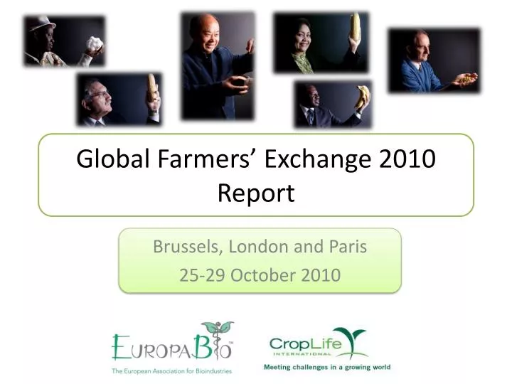 global farmers exchange 2010 report