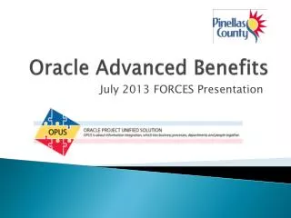 Oracle Advanced Benefits