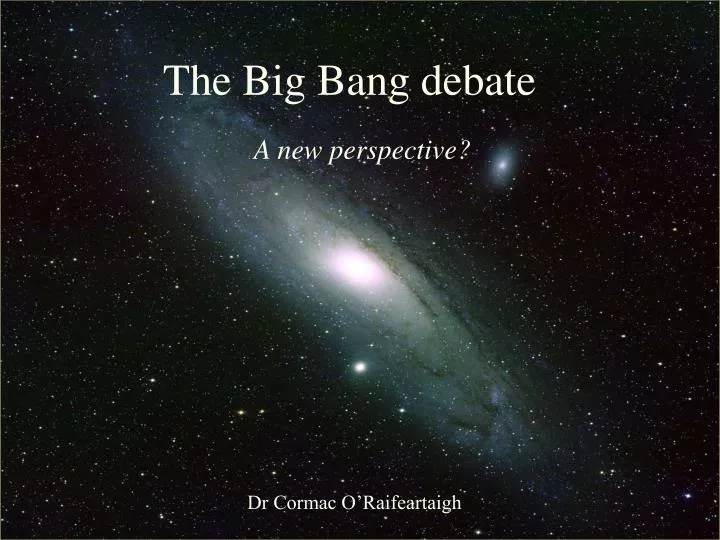 the big bang fact or fiction