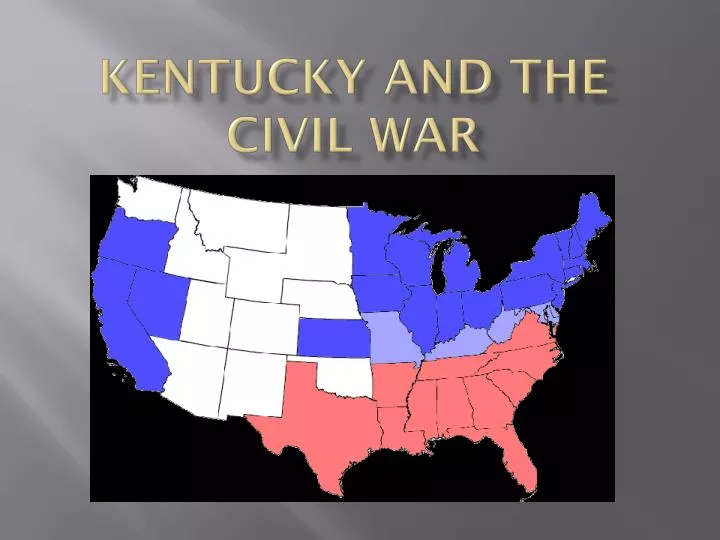 kentucky and the civil war